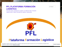 Tablet Screenshot of plataformaformacionlogistica.com